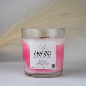 αρωματικό κερί σόγιας με άρωμα Baby Powder 240gr