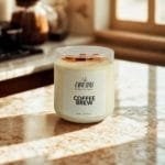 Αρωματικό κερί σόγιας 220γρ με άρωμα Coffee Brew