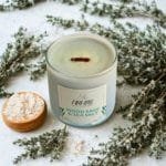 Αρωματικό κερί σόγιας 220γρ με άρωμα Wood Sage & Sea Salt