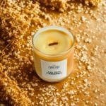 Αρωματικό κερί σόγιας 220γρ με άρωμα Salted Caramel