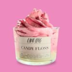 Αρωματικό κερί σόγιας 150γρ με άρωμα candy floss