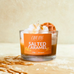 Αρωματικό κερί σόγιας 150γρ με άρωμα Salted Caramel