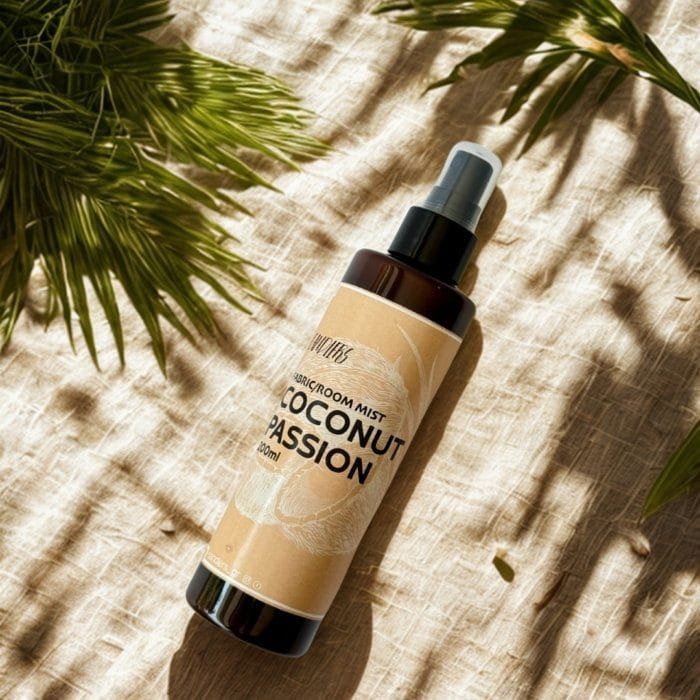 Το Coconut Passion Fabric & Room Mist 200ml συνδυάζει τη γλυκιά, κρεμώδη καρύδα με απαλές νότες βανίλιας, δημιουργώντας μια εξωτική ατμόσφαιρα χαλάρωσης. Με μερικούς ψεκασμούς, ανανεώνει υφάσματα, κουρτίνες και χώρους, χαρίζοντας μια αίσθηση ζεστασιάς και καλοκαιρινού αρώματος που διαρκεί! 🌴🥥✨