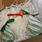 gift box με Χριστουγεννιάτικα Δέντρα