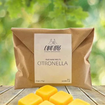 wax melts 75gr με άρωμα citronella