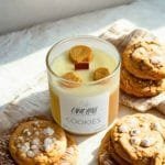 Αρωματικό κερί σόγιας 220γρ με άρωμα Cookies