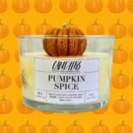 Αρωματικό κερί σόγιας 150γρ με άρωμα Pumpkin Spice