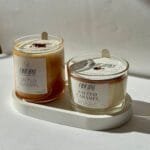 Gift Box με 2 κεριά σόγιας 240gr + 150gr