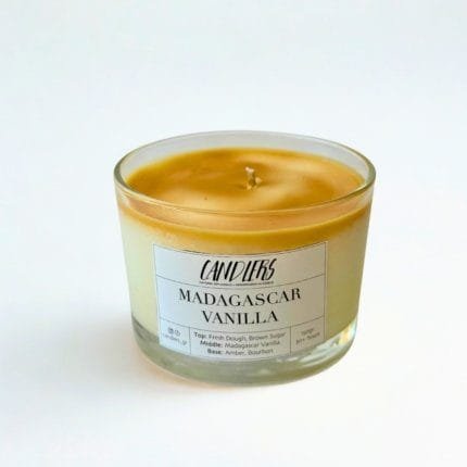 Αρωματικό κερί σόγιας 150γρ με άρωμα Madagascar vanilla