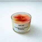 Αρωματικό κερί σόγιας 150γρ με άρωμα pomegranade, orange & ginger