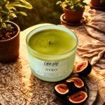 Αρωματικό κερί σόγιας 150γρ με άρωμα σύκο