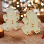 gingerbread man διακοσμητικό κερί σόγιας