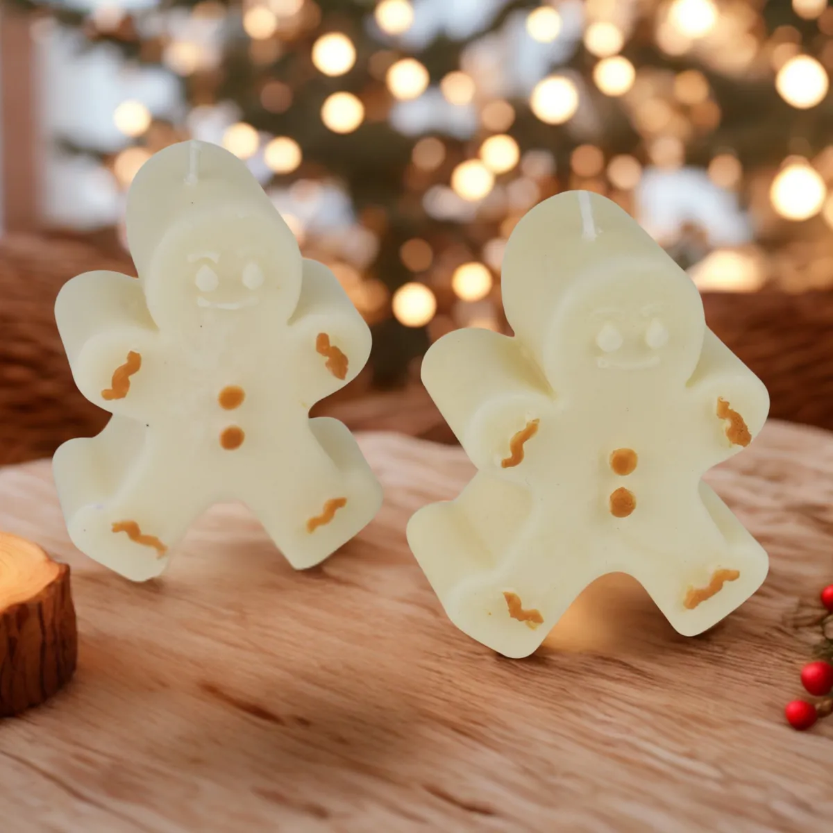 Gingerbread Man gingerbread man διακοσμητικό κερί σόγιας