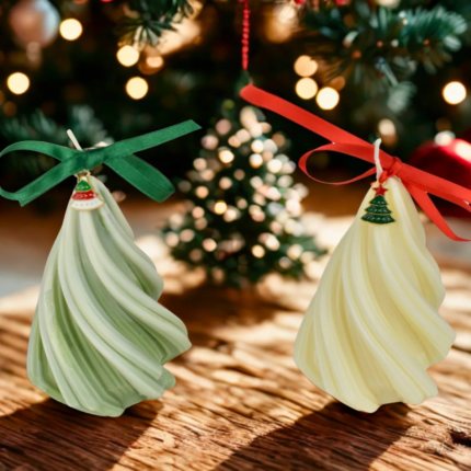 Χριστουγεννιάτικο Δέντρο από φυτικό κερί σόγιας small