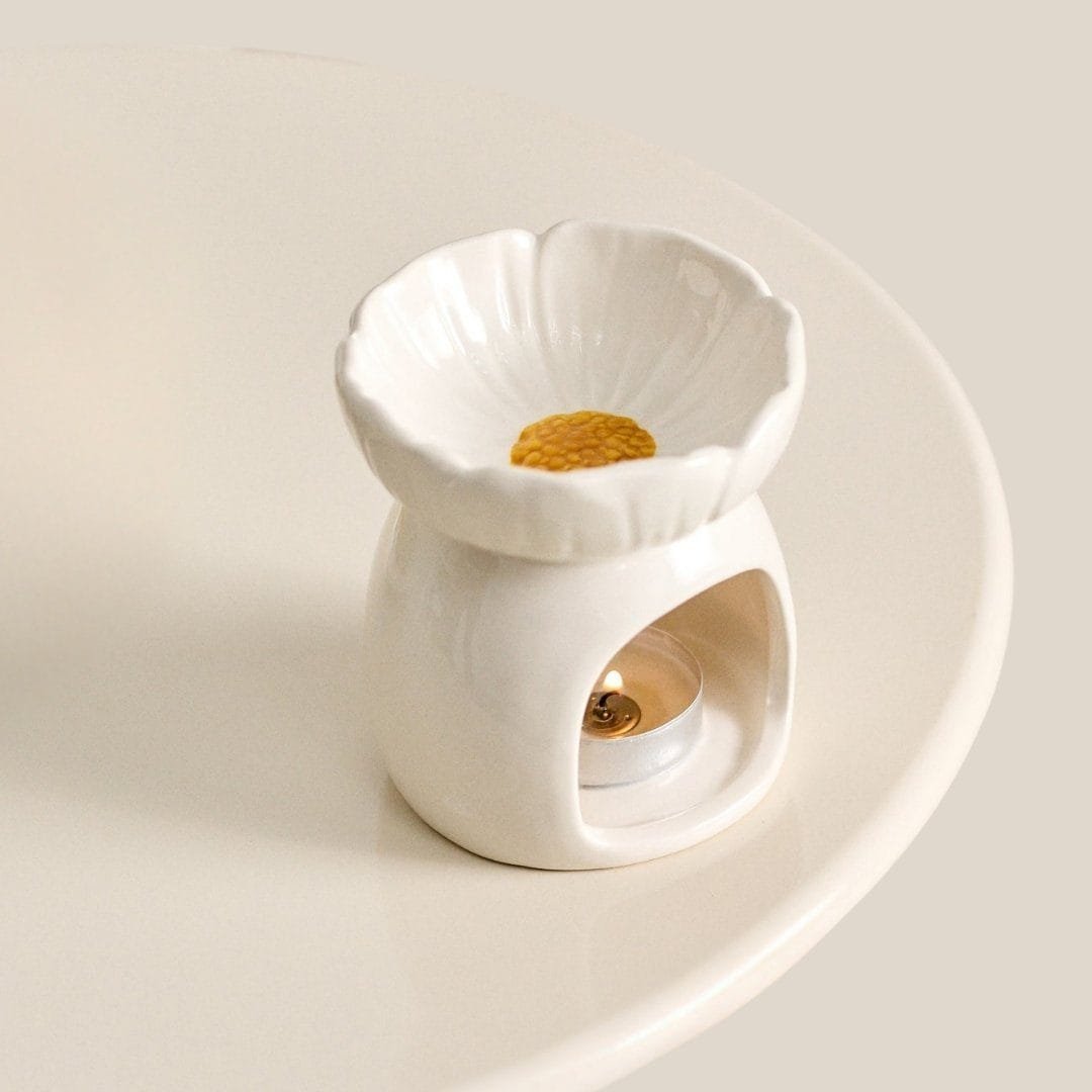 Αρωματιστής Λουλούδι Δ 8,5 cm x 9 cm (3) Κεραμικός Αρωματιστής Λουλούδι Δ:8,5 cm x 9 cm Wax Melt ή αιθέριων ελαίων