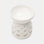 Κεραμικός Αρωματιστής με καρδιές 9.6cm x 11cm Wax Melt ή αιθέριων ελαίων
