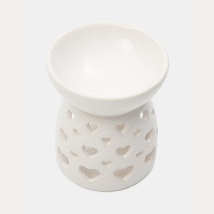 Κεραμικός Αρωματιστής με καρδιές 9.6cm x 11cm Wax Melt ή αιθέριων ελαίων