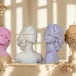 Γυναίκα των Λουλουδιών Διακοσμητικό Κερί