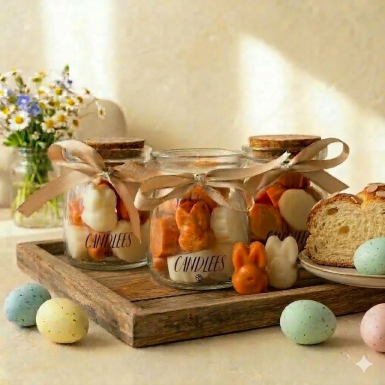 Πασχαλινά wax melts σόγιας 40gr με άρωμα Τσουρέκι.