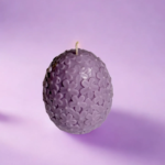 πασχαλινό διακοσμητικό κερί σόγιας αυγό με λουλούδια