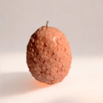 πασχαλινό διακοσμητικό κερί σόγιας αυγό με λουλούδια